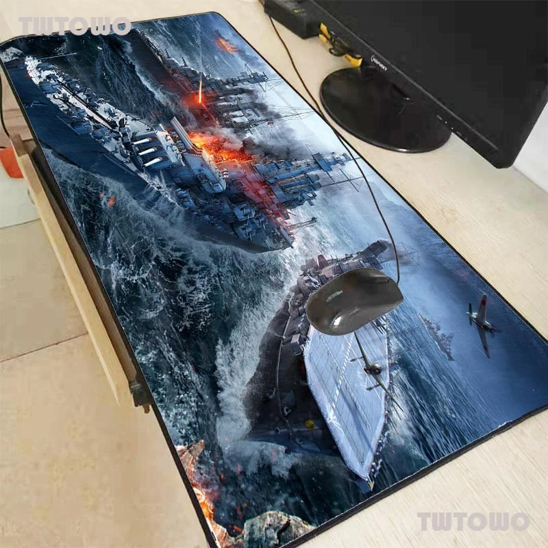 World Of Warship игровой большой коврик для мыши геймер ноутбук коврики офисный стол