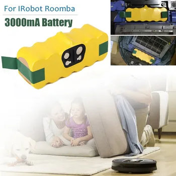 

14.4V Rechargeable SC NI-MH Battery Pack 4500mAh Vacuum Cleaner Sweeping Robot for Irobot Roomba 500 600 700 800 900 series