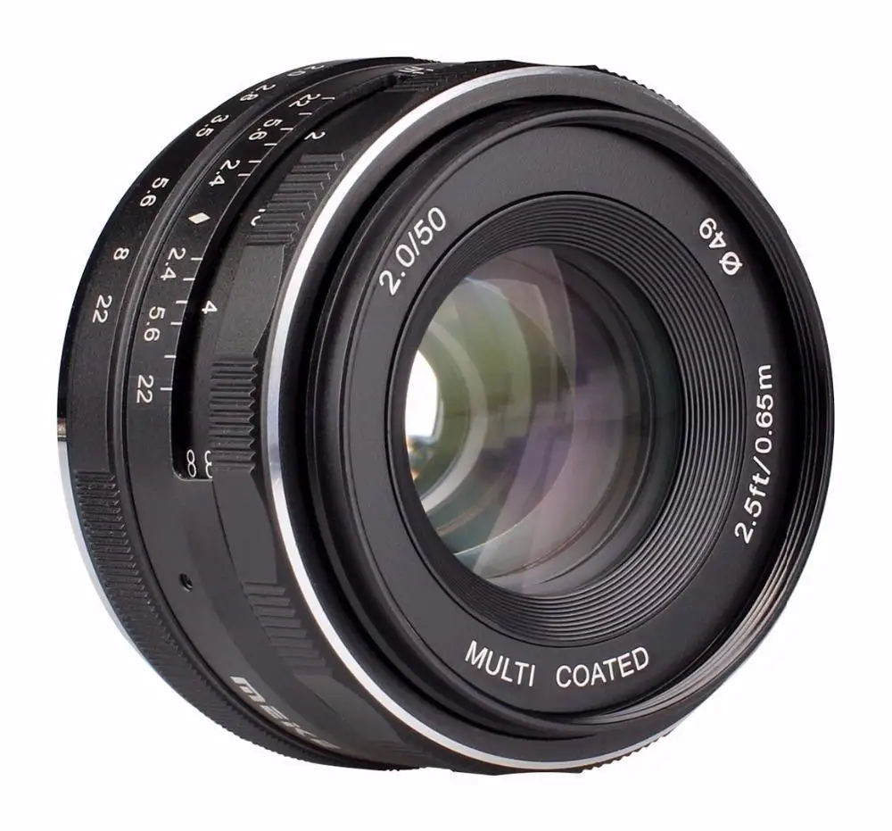 

Meike 50mm f 2.0 Large Aperture Manual Focus lens APS-C for Fujifilm X-E3 X-T3 X-T2 X-T2 X-T20 X-T100 X-PRO2 X-PRO1