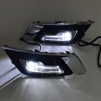 

LED DRL Daytime Running Light Fog Lamp 12V Car Running Lights for Ford Fusion Mondeo 2017-2018