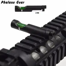 Крепление для прицела аксессуары пузырьковый уровень для 20 мм наружный охотничий Вивер рельс прицел крепление металлический дух Пикатинни