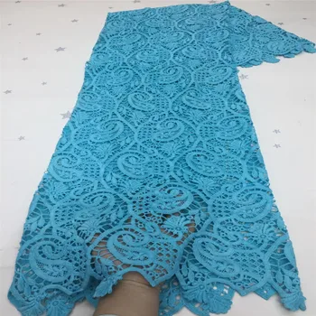 

Soso African Lace Fabric 2020 High Quality Lace Guipure Cord Lace Fabric Women Party Nigerian Water soluble Lace Fabrics