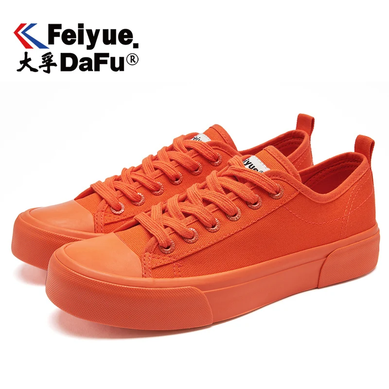 Feiyue Newes/2135 г.; парусиновая обувь; очень крутая Мужская и женская обувь; вулканизированные кеды на плоской подошве; 2 цвета; повседневные кроссовки;