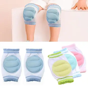 

Kid Mesh Cotton Breathable Protector Sponge Elbow Non-Slip Safety Crawl Kneepads Leg Warmer in Air Conditioning Facility