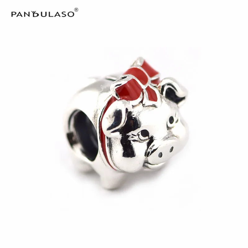 

Luky Pig Money Box Charm DIY Jewelry Making Fits Original 925 Silver Bracelets For Woman Beads For Jewelry Making Charms
