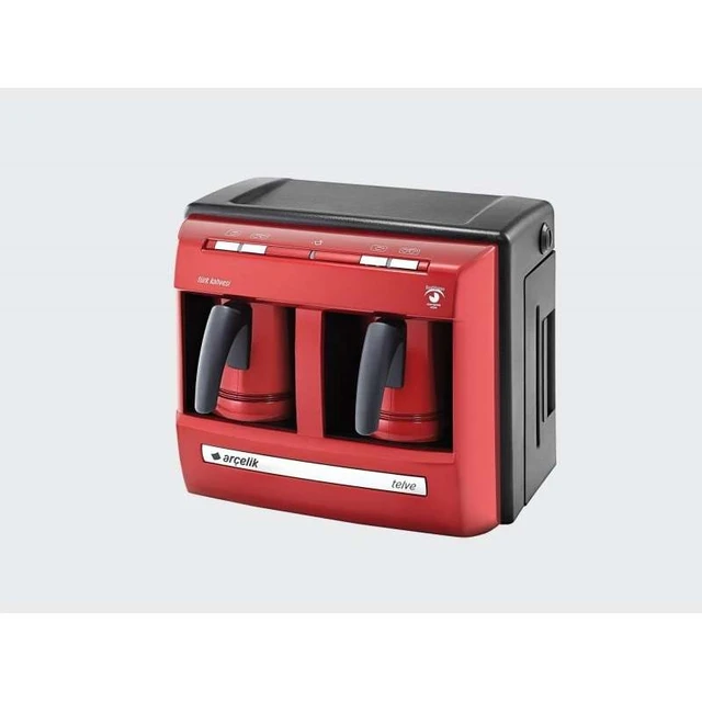 Beko/Arcelik Turkish Coffee Machine (2 Pots) Red