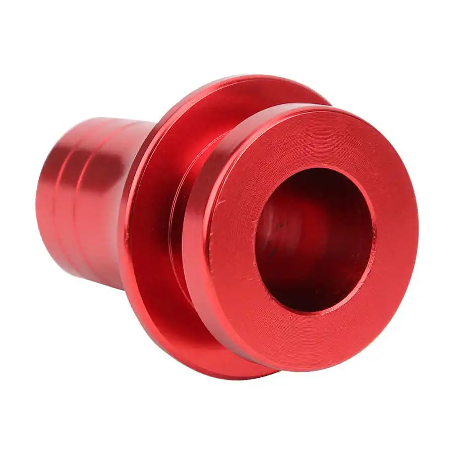 Bolts Red Car Gear Shift Knob Boot Retainer Nut Adapter M12 x 1.25 Thread Fit for Subaru Car