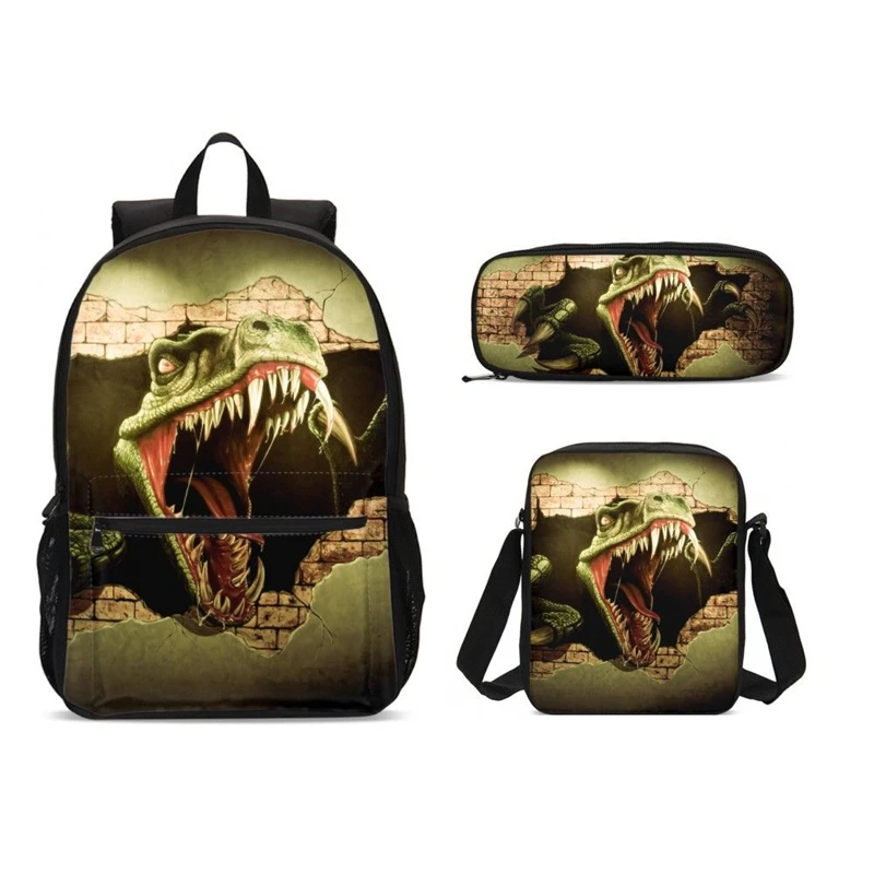 dinosaur book bag