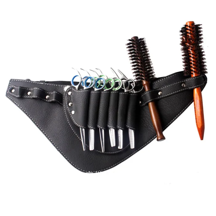 Salon Barber Scissors Bag Clips Shears Shear Bags Holster Pouch Holder Case Belt ZG88