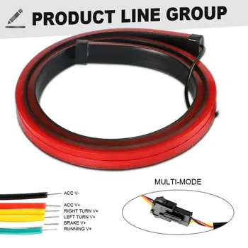 

Car Brake Light Auto LED 3rd Rear Bar Driving Turn Waterproof Accessories