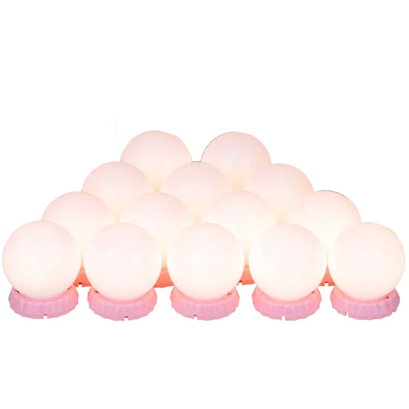New Vanity Lights LED Mirror with 14 Adjustable and Dimmable Bulbs Light for Makeup Stick | Лампы и освещение