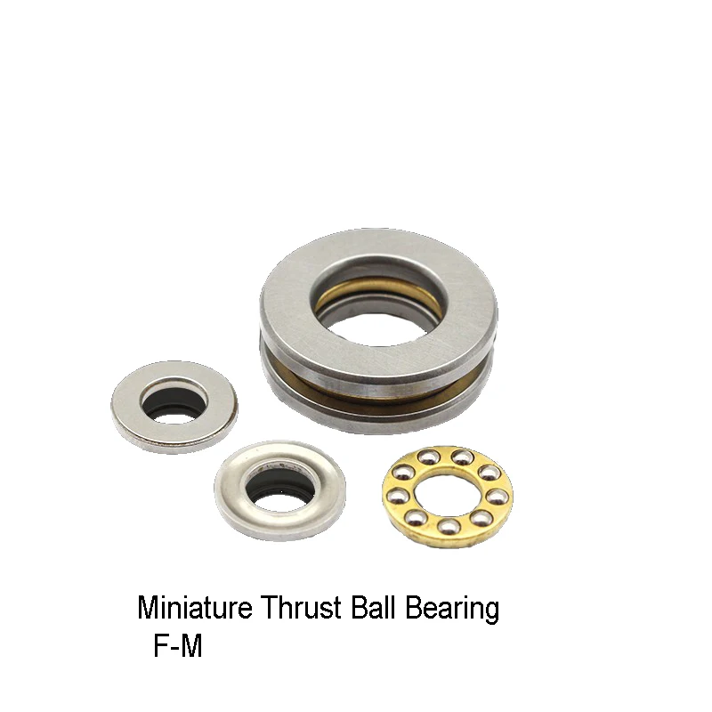 1pc Miniature Thrust Ball Bearing Bearing Steel Flat Bearings Fast