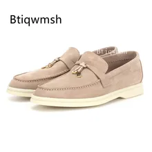 Г., лоферы Туфли женские с круглым носком, с металлическим замком, из натуральной кожи, на плоской подошве удобные женские туфли-оксфорды, повседневная обувь для прогулок