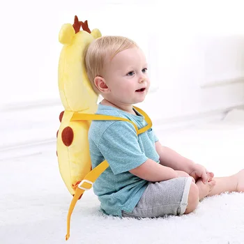 

30cm Baby Head Protection Pad Toddler Headrest Pillow Neck Cute Wings Nursing Drop Resistance Cushion