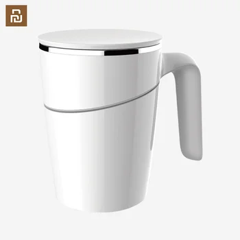

Fiu 470ml Not Pouring Cup Smart Water Cup Innovation Magic Sucker Non-slip ABS Double Insulation 304 Stainless