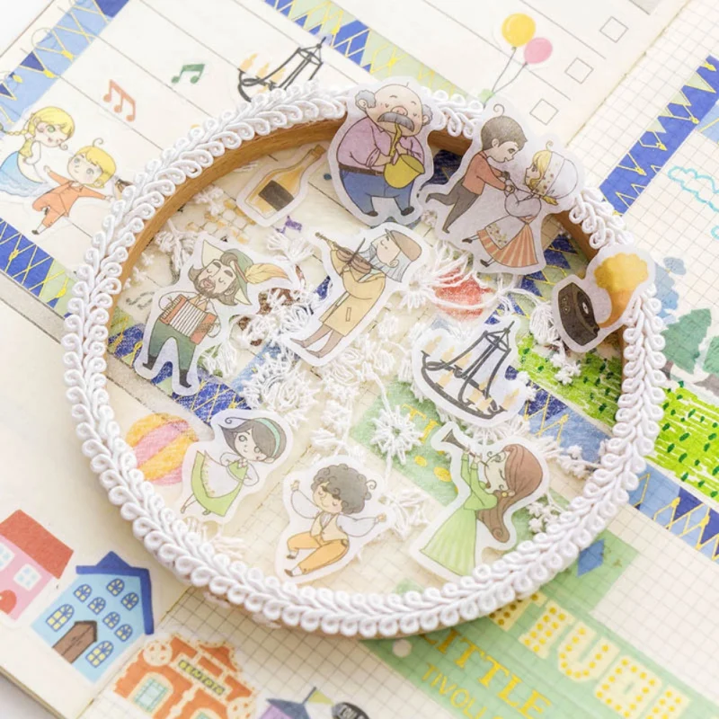 Дорожные карточки для планировщика пули журнал милый стикер Kawaii DIY украшения дневник в стиле Скрапбукинг Планировщики