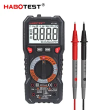 Habotest HT118C Profesional NCV Digital Multimeter 6000 counts AC/DC Multitester Frequency Transistor Capacitance tester