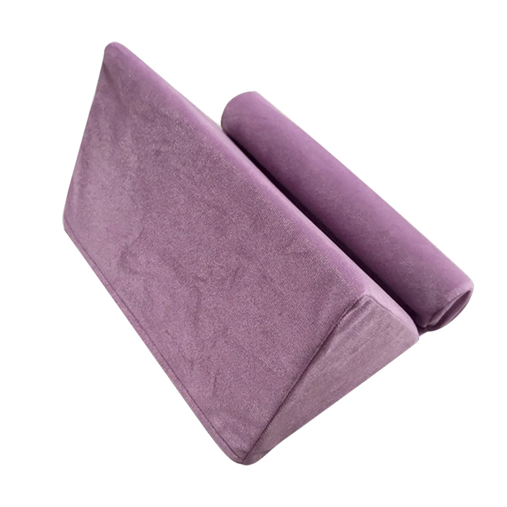 light purple Планшет Подушка держатель Подставка Книга Отдых Чтение поддержка подушки на кровать, диван FKU66 - Цвет: light purple