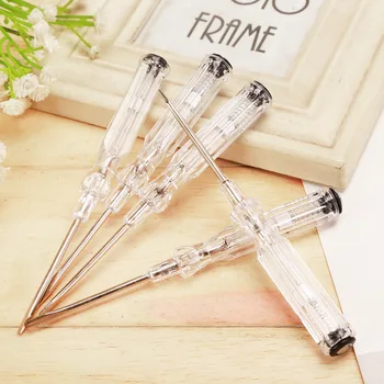 

Universal Electric Voltage Test Pen Flat Screwdriver Tool LED Light Device Screw Driver Household Electrician Hand Tools C1519 a