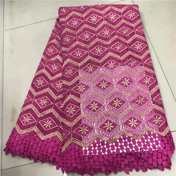 

High Quality African Lace Fabric 2019 French net Lace Fabric Tulle With stones Nigerian Lace Fabric For party dress