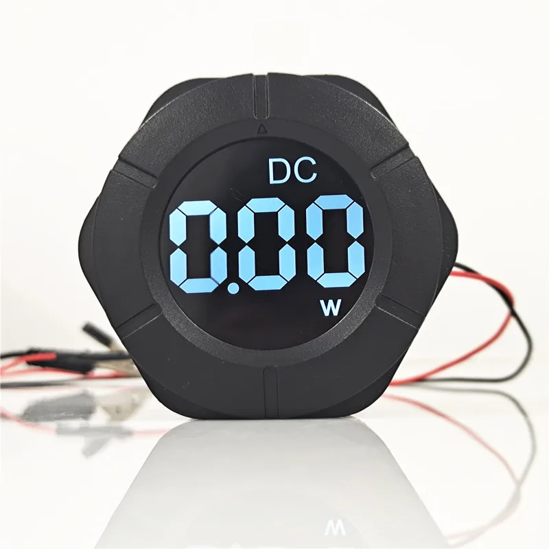 Peacefair Round LCD Digital Display Watt Meter Power Analyzer DC Voltage Reverse Protection 0-300V 3000W PZEM-019W 10A | Инструменты