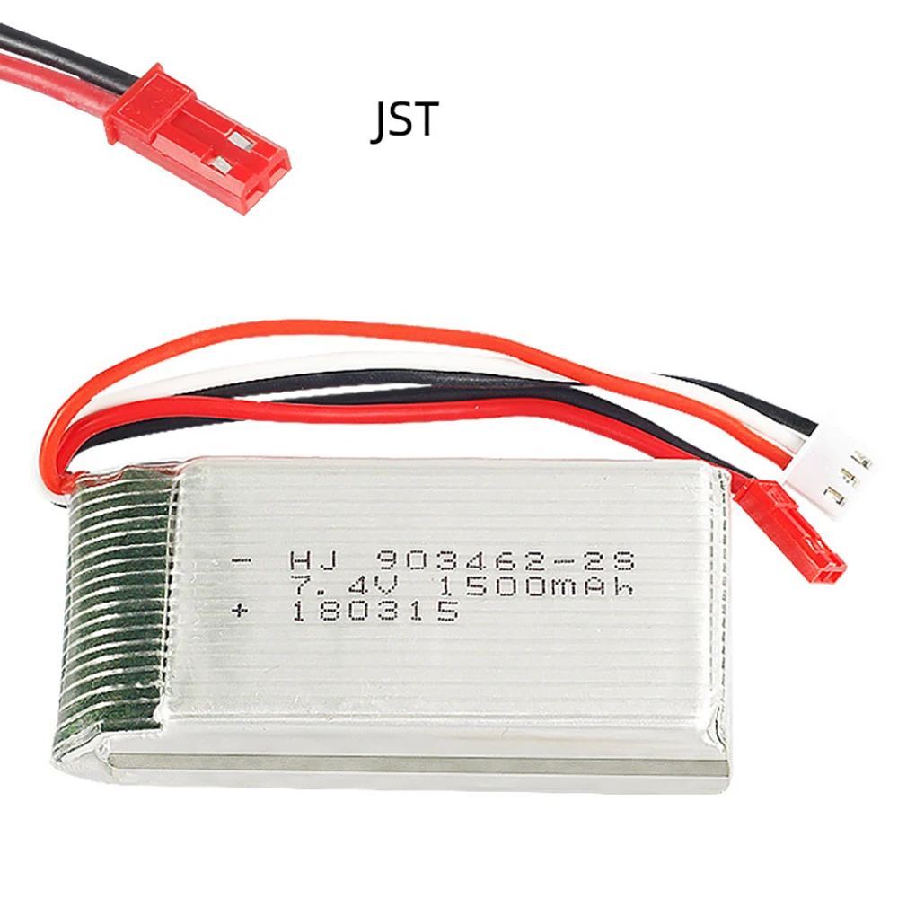 

Литий-полимерный аккумулятор для Wltoys V913 L959 L969 L979 L202 K959 TY923 HJ816 HJ817, 7,4 В, 1500 мАч