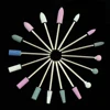 1pcs Ceramic Stone Nail Drill Bit Milling Cutter for Manicure Electric Nail Files Bits Accessory Skin Remove Rotary Burr Tools 1