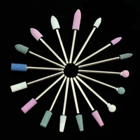 1pcs Ceramic Stone Nail Drill Bit Milling Cutter for Manicure Electric Nail Files Bits Accessory Skin Remove Rotary Burr Tools 1
