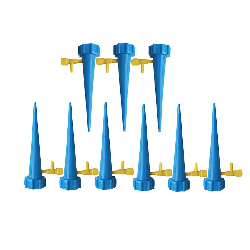Blue9PCS Автоматический капельный полив система автоматический наконечник для полива для растений цветок домашняя бутылка для полива Капельное устройство KQ - Цвет: Blue9PCS