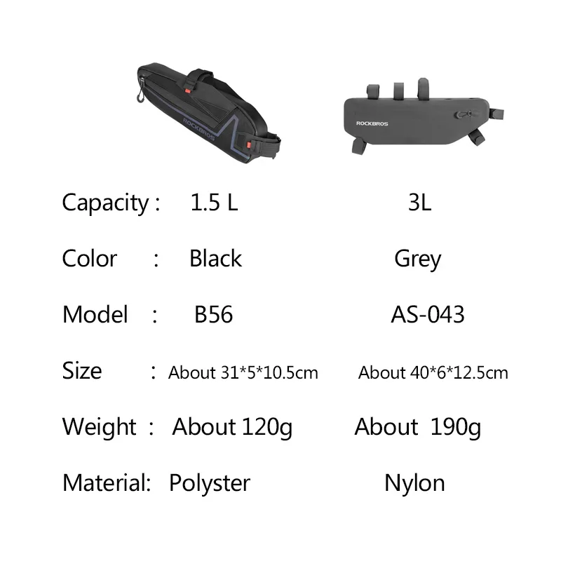 Excellent ROCKBROS Bicycle Bag Cycling Waterproof Front Frame Parcel MTB Road Bike Big Capacity Colorful Reflective Strip Top Tube Pocket 1 Excellent ROCKBROS Bicycle Bag Cycling Waterproof Front Frame Parcel MTB Road Bike Big Capacity Colorful Reflective Strip Top Tube Pocket 1