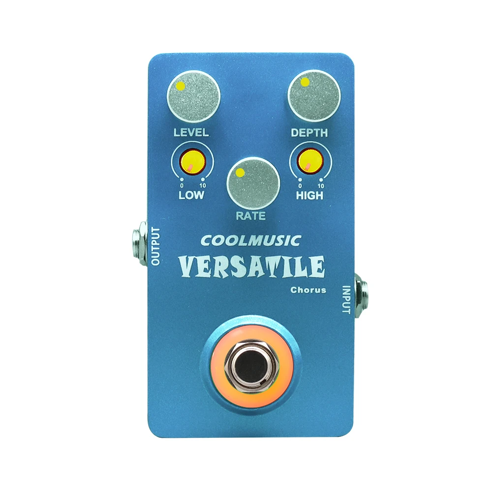 BassElectricGuitarPedalVersatileChorusEffectsTrueBypassMusical