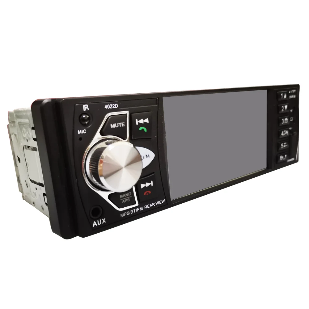 Автомагнитола 1 din 4 дюйма 12 В Bluetooth FM радио MP3 аудиоплеер зарядное устройство 5 USB SD