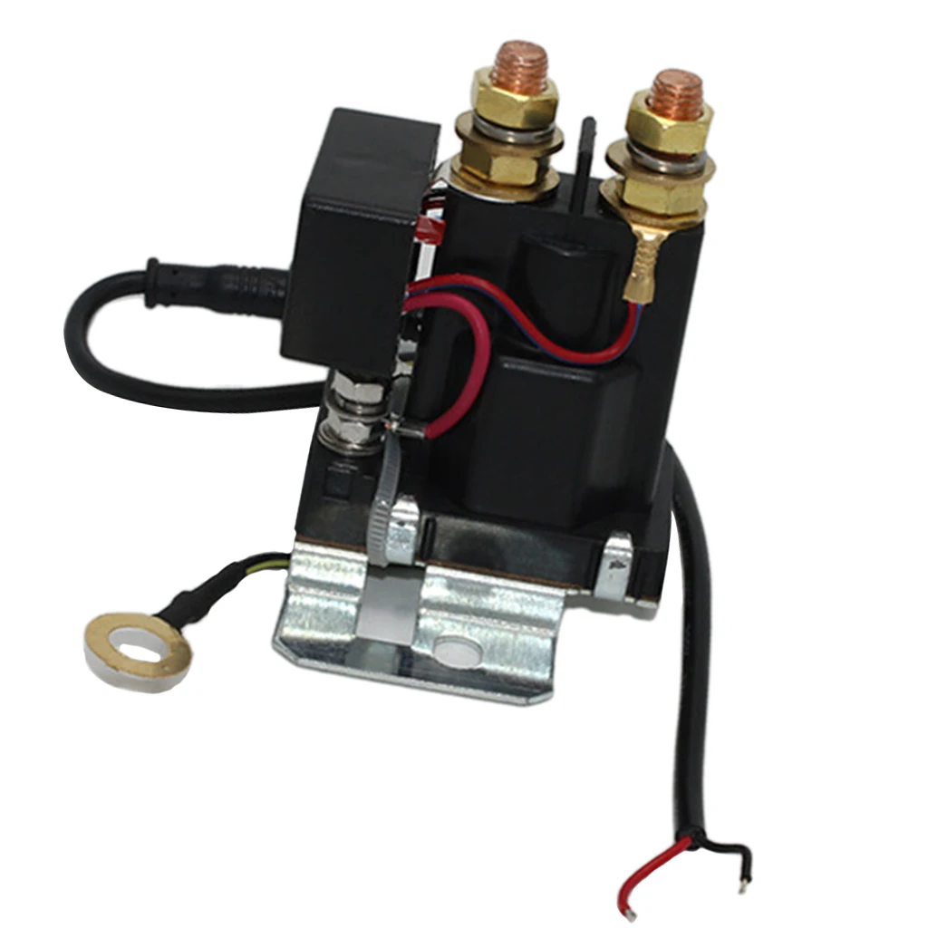 Relay Starter On/off 4-pin Auto Isolator Over 200A Car Dual Battery Switch