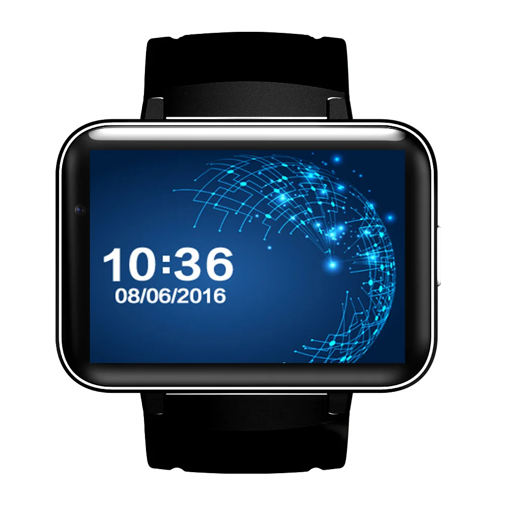 

Smart watch DM98 Support SIM Android 2.2 inch Big Screen 320*240 MTK Dual Core 1.2G 900mAh with WIFI 3G GPS Smartwatch Phone