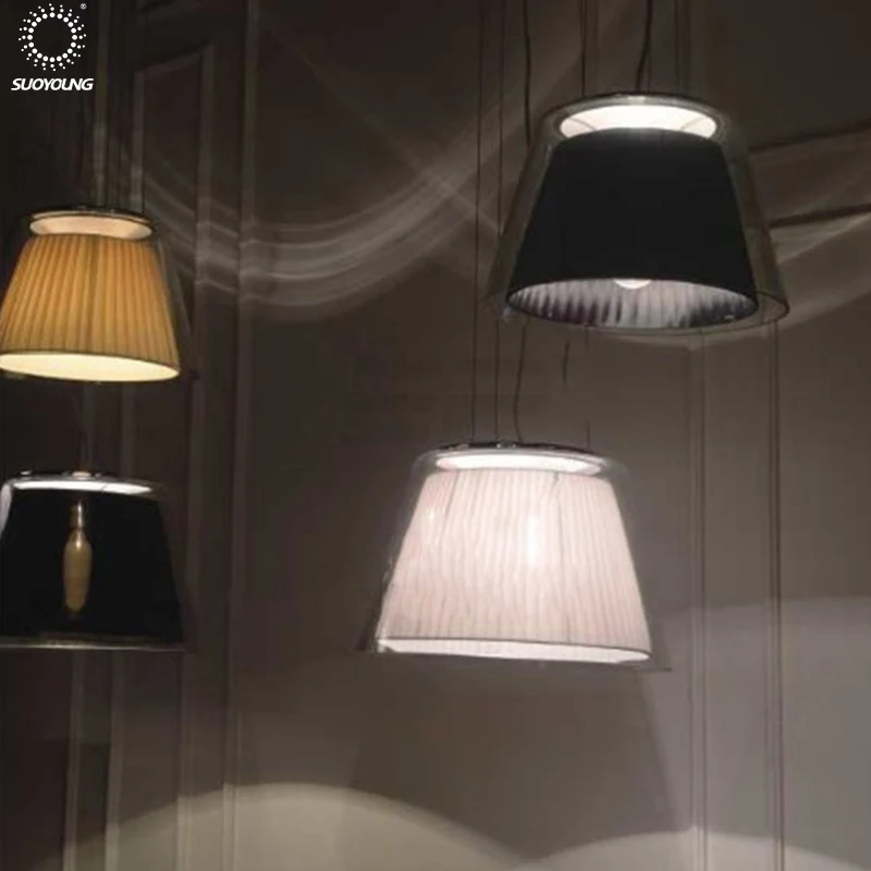 Hotel Dining Hall House Kitchen Lighting Modern Led Glass Pendant Lamp Lustre Pendente scandinavian