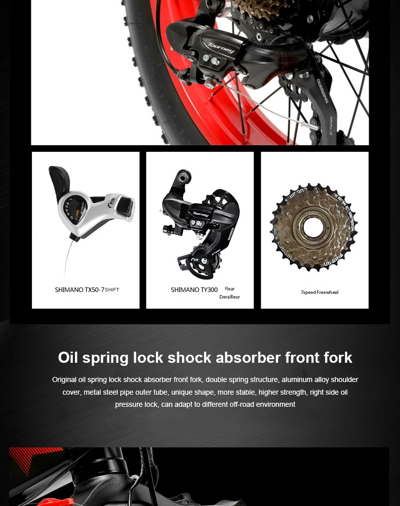 Daibot Electric Scooter Adults Two Wheels Electric Bicycle 20 Inch Big Tire 500W Electric E Bike Scooter With Double Brake  (18)