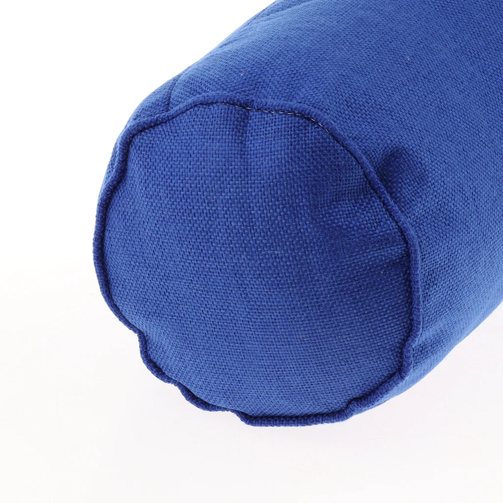 2x Soft Back Pain Relieve Pillow Round Cervical Support Pillow-Bolster Knee Pillow for Reduce Neck Spine Back Hip Ankle Stress