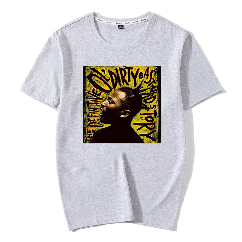 8616Gray Новинка хлопок Ol' Dirty Bastard Мужская футболка вдохновение Лето Wu Tang clan ODB рубашка wu одежда футболка Эстетическая уличная одежда топы - Цвет: 8616Gray