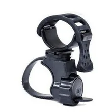 Вращающийся на 360 градусов Регулируемый фонарик с зажимом, кронштейн для лампы, автомобильный зажим, база для горного велосипеда, оборудование для верховой езды