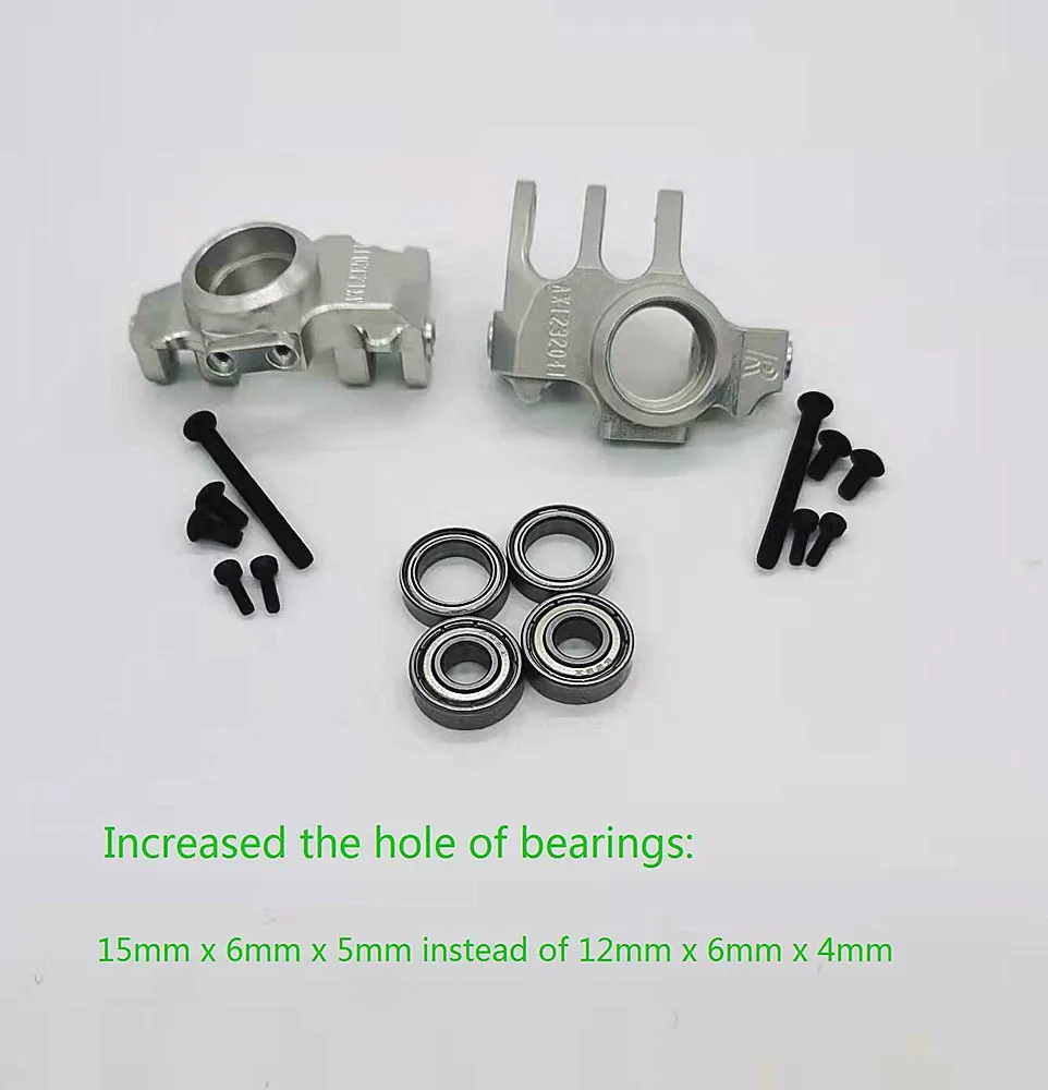 GVM AXI232041 RBX10 масштаб 1/10 каменный батут Axial Ryft 7075 Алюминиевый шарнир рулевого