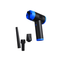 Plumeau électrique portable sans fil, souffleur d'air Rechargeable, outil de nettoyage de clavier d'ordinateur, de voiture, pour le bureau et la maison 