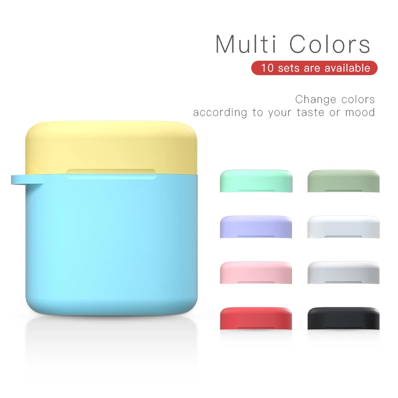 Силиконовый чехол для наушников для huawei Honor FlyPods Fly Pods Pro, защитный чехол s для Freebuds 2 ярких цветов, милый чехол s