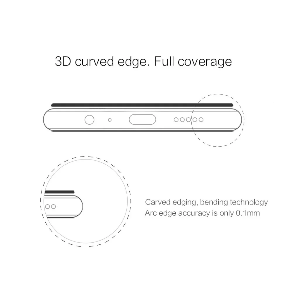 Huawei P30 huawei c закаленным стеклом Huawei P30 Pro 3D Стекло Nillkin CP+ Max полное покрытие Экран протектор
