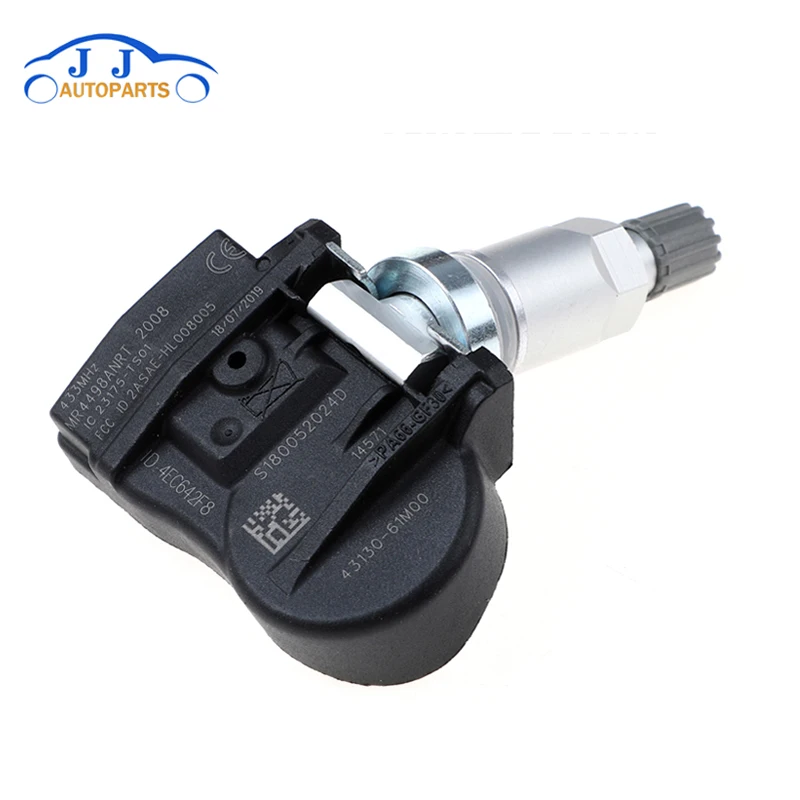 4 шт. TPMS 43139-61M00 43130-61M00 датчик шин для Suzuki Vitara SX4 S-cross Ignis Baleno Swift Jimmy S180052024 4313061M00