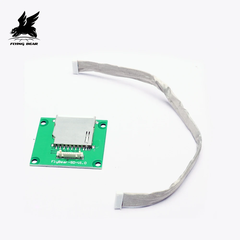 Flying Bear 3d принтер внешний слот для sd карты модуль независимый с соединительной