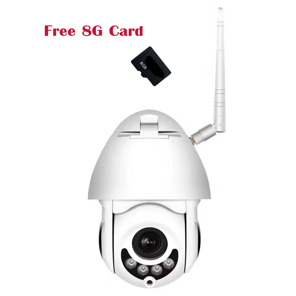 1080P Wifi IP камера домашняя беспроводная наблюдения IR PTZ купольная приложение