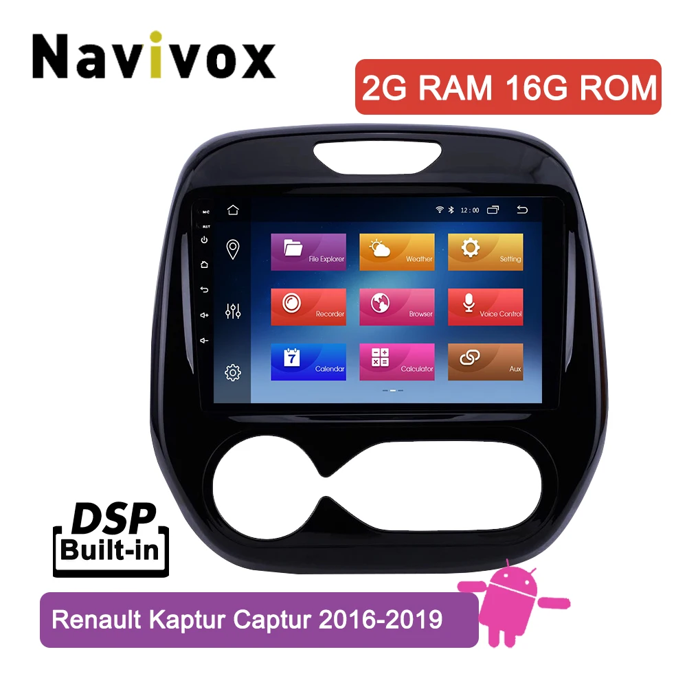 

Navivox 9 inch Android 8.1 car radio dvd multimedia player for Renault Kaptur 2016 2017 2018 2019 GPS navigation support SWC