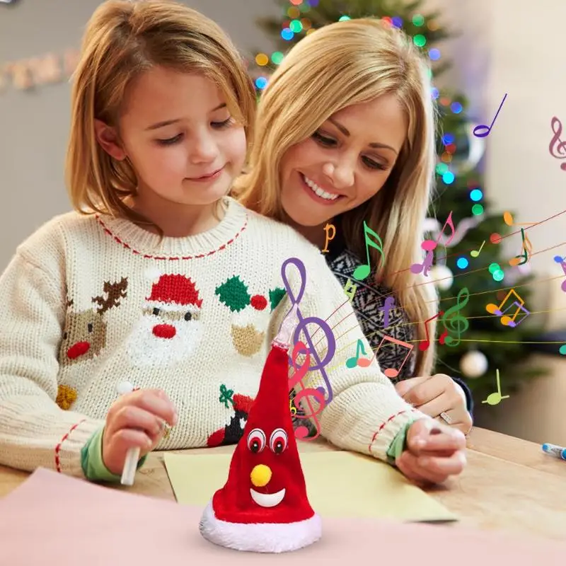 Электрическая Рождественская елка орнамент декоративная кукла игрушка рождественские вечерние поделки для дома Рождественский подарок на год