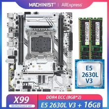 X99 материнская плата LGA 2011-3 комплект с процессором Intel Xeon E5 2630L V3 16 Гб (2*8 ГБ) DDR4 ECC REG RAM 2133MHZ M-ATX WIFI NVME M.2 SSD X99 материнская плата LGA 2011-3 комплект с процессором Intel Xeon E5 2630L V3 16 Гб (2*8 ГБ) DDR4 ECC REG RAM 2133MHZ M-ATX WIFI NVME M.2 SSD