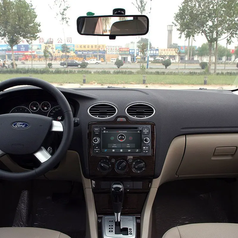 2 din Автомобильный радио мультимедиа для Ford Focus 2 3 mk2 Mondeo 4 Kuga Fiesta Transit подключения S-MAXC-MAX стерео аудио gps навигация